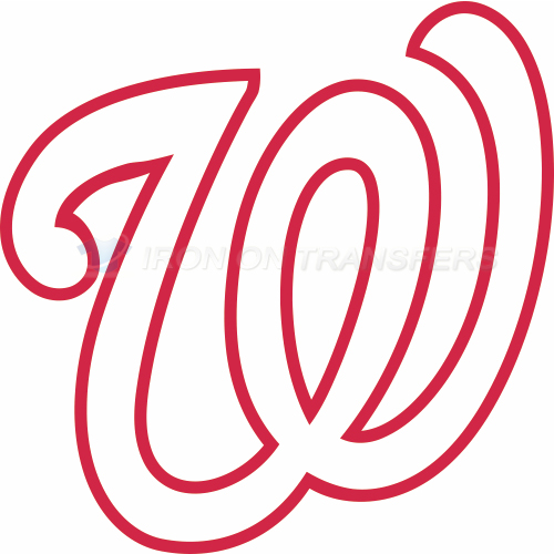 Washington Nationals Iron-on Stickers (Heat Transfers)NO.2015